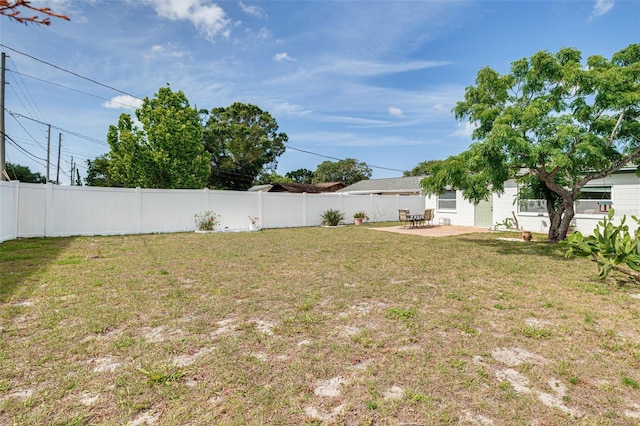 2605 Fulton St SW, Largo, FL 33774 - view of yard with a patio