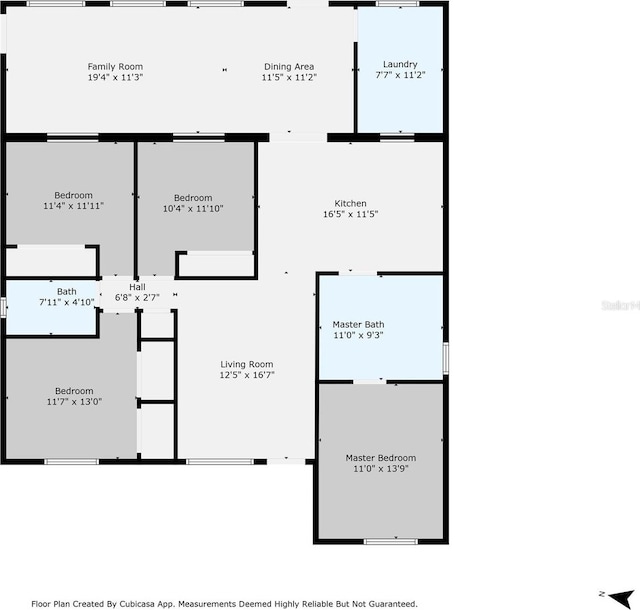 2605 Fulton St SW, Largo, FL 33774 - property floor plan