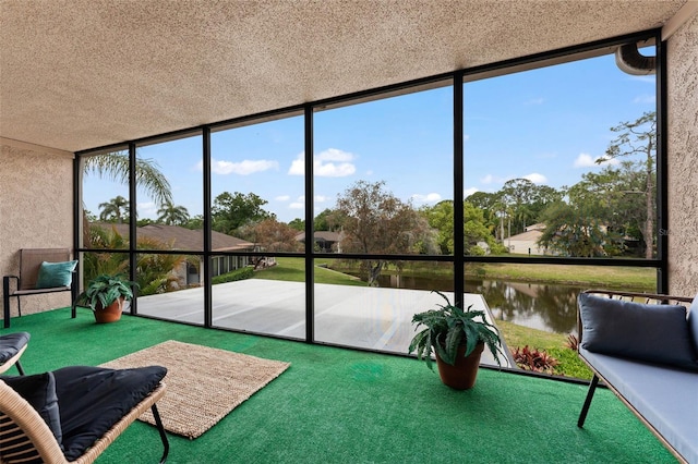 170 Ingrid Pl, Oldsmar, FL 34677 - sunroom / solarium with a water view