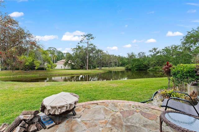 170 Ingrid Pl, Oldsmar, FL 34677 - view of yard featuring a water view