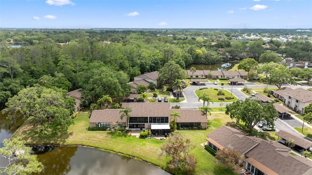 170 Ingrid Pl, Oldsmar, FL 34677 - drone / aerial view with a residential view and a water view