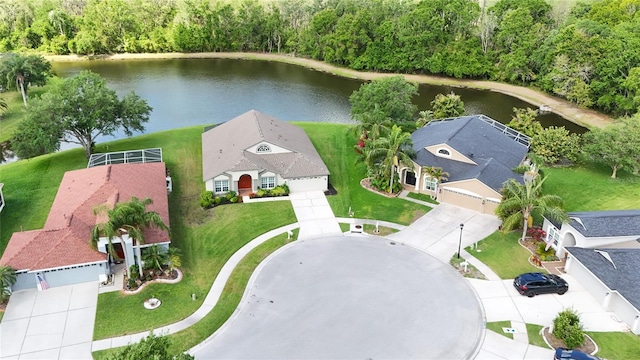 5331 Villagebrook Dr, Wesley Chapel, FL 33544 - aerial view of a large body of water