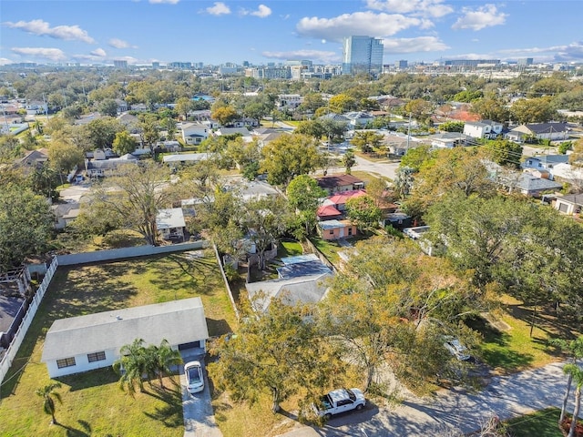 610 N Woodlynne Ave, Tampa, FL 33609 - drone / aerial view featuring a city view
