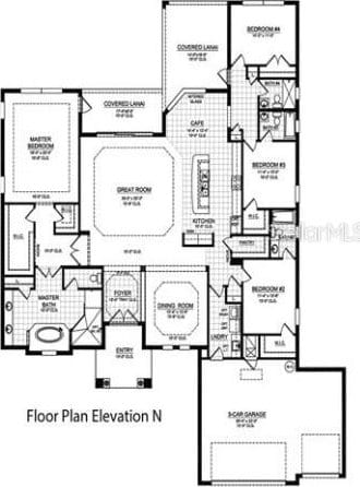 16612 5th Ave E, Bradenton, FL 34212 - view of property floor plan