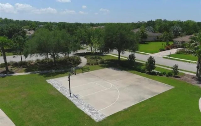 16612 5th Ave E, Bradenton, FL 34212 - view of sport court with a yard and community basketball court