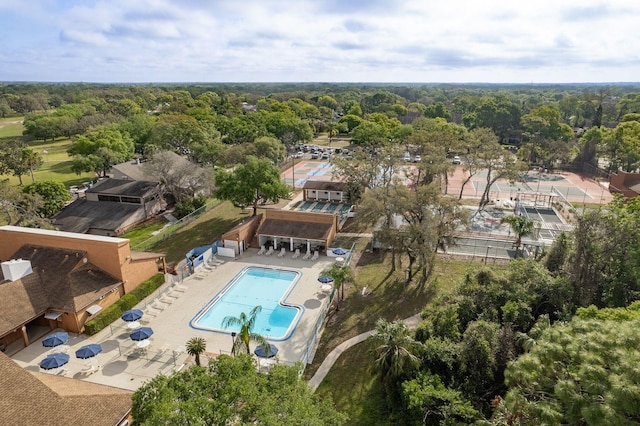 bird's eye view