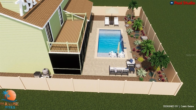 7591 Harbor View Way, Seminole, FL 33776 - view of swimming pool