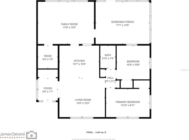 4126 Carson St NE, Saint Petersburg, FL 33703 - floor plan