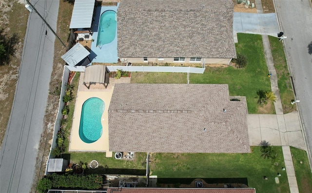 1666 Meadow Oak Ln, Tarpon Springs, FL 34689 - view of subject property featuring a pool