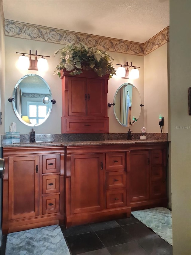 8810 41st St N, Pinellas Park, FL 33782 - full bath with double vanity and tile patterned flooring