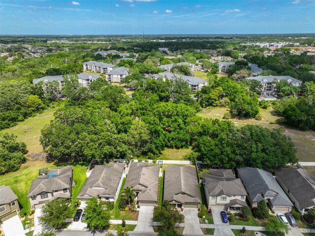 838 Vino Verde Cir, Brandon, FL 33511 - drone / aerial view with a residential view