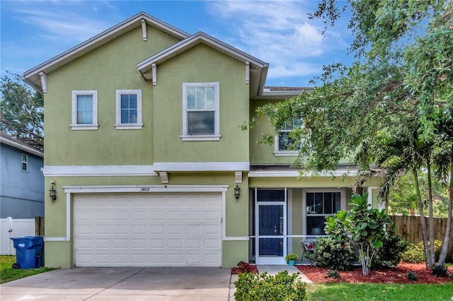 3408 W Bay Ave, Tampa, FL 33611 - view of front of property featuring stucco siding and fence