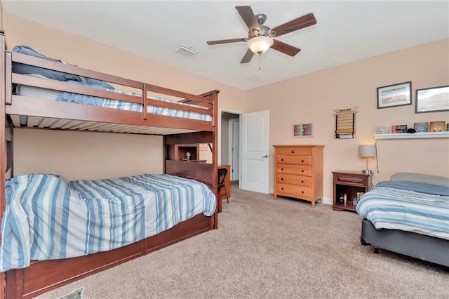 3408 W Bay Ave, Tampa, FL 33611 - carpeted bedroom with visible vents and baseboards