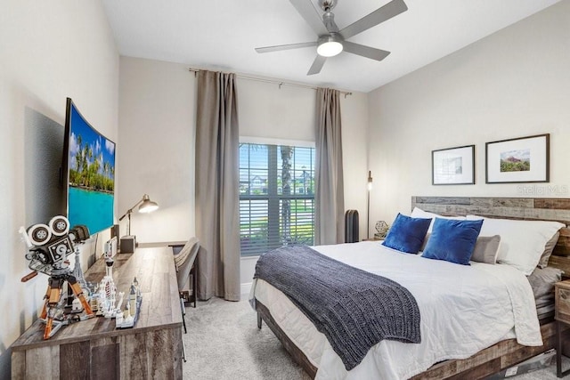 10703 Morning Dew Way, Tampa, FL 33647 - carpeted bedroom with a ceiling fan