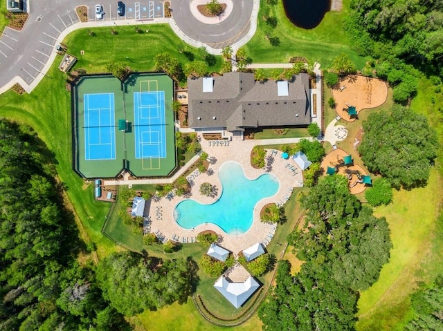 10703 Morning Dew Way, Tampa, FL 33647 - bird's eye view