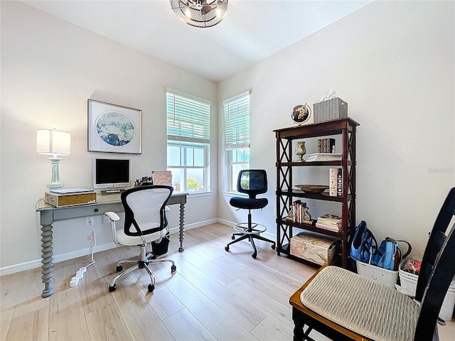 20983 Monza Loop, Land O Lakes, FL 34638 - office with wood finished floors and baseboards
