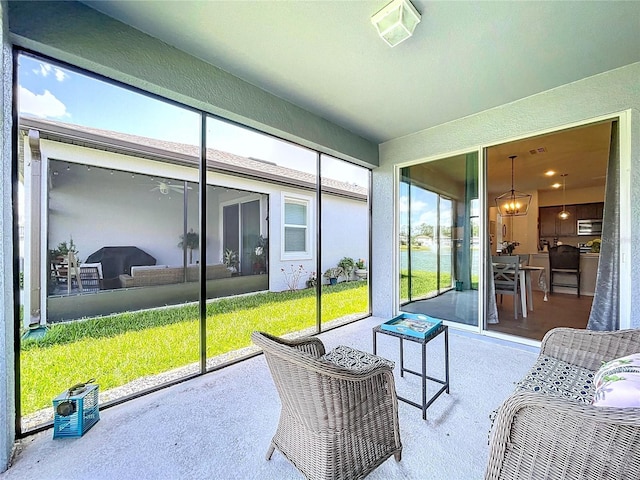 20983 Monza Loop, Land O Lakes, FL 34638 - sunroom featuring healthy amount of natural light