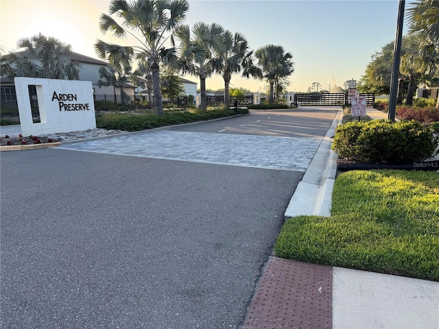 20983 Monza Loop, Land O Lakes, FL 34638 - view of parking with a gate