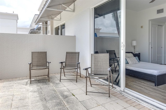 331 Cleveland St Unit 320, Clearwater, FL 33755 - view of patio / terrace featuring visible vents