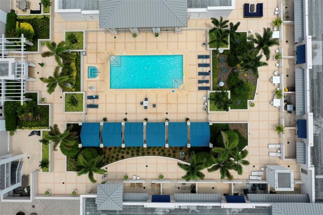 331 Cleveland St Unit 320, Clearwater, FL 33755 - drone / aerial view