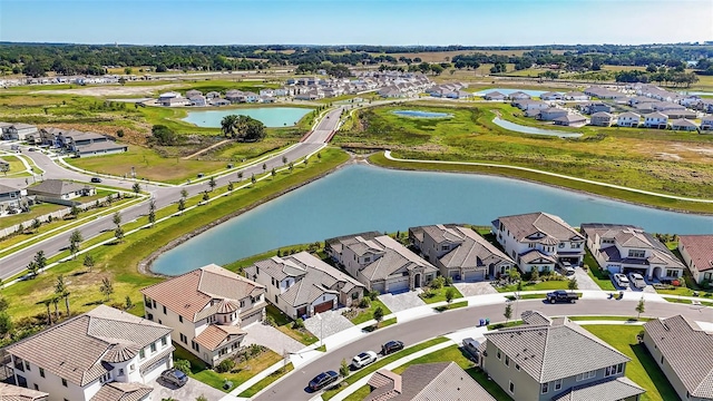 11014 Rustic Timber Loop, San Antonio, FL 33576 - birds eye view of property featuring a residential view and a water view