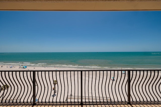 13600 Gulf Blvd Unit 700A, Saint Petersburg, FL 33708 - balcony with view of water and beach