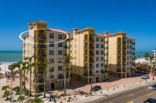 13600 Gulf Blvd Unit 700A, Saint Petersburg, FL 33708 - view of apartment building / complex featuring a water view