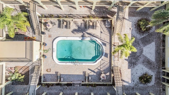 3206 W Azeele St Unit 126, Tampa, FL 33609 - drone / aerial view of a pool area