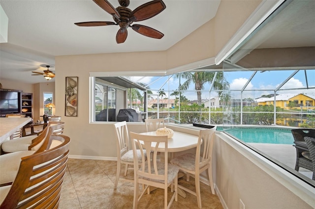 121 Colonial St SW, Port Charlotte, FL 33952 - exterior space featuring ceiling fan