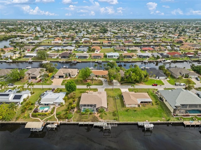 121 Colonial St SW, Port Charlotte, FL 33952 - aerial view featuring a residential view and a water view