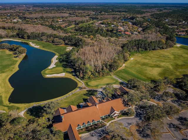 9481 Highland Oak Dr Unit 1616, Tampa, FL 33647 - aerial view of property and surrounding area featuring a large body of water and a golf course