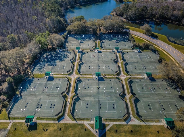 9481 Highland Oak Dr Unit 1616, Tampa, FL 33647 - aerial view of property and surrounding area featuring a large body of water
