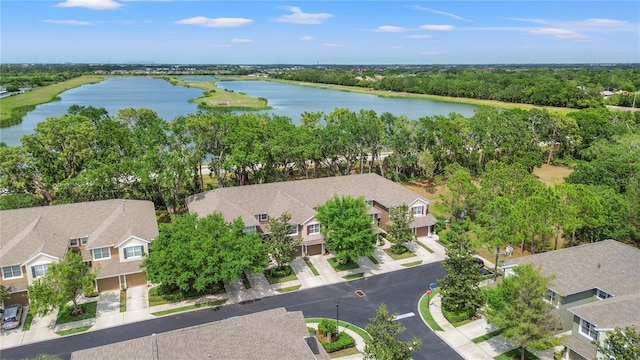 2009 River Turia Cir, Riverview, FL 33578 - bird's eye view featuring a residential view and a water view