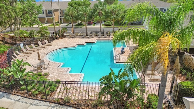 2009 River Turia Cir, Riverview, FL 33578 - pool with fence and a patio