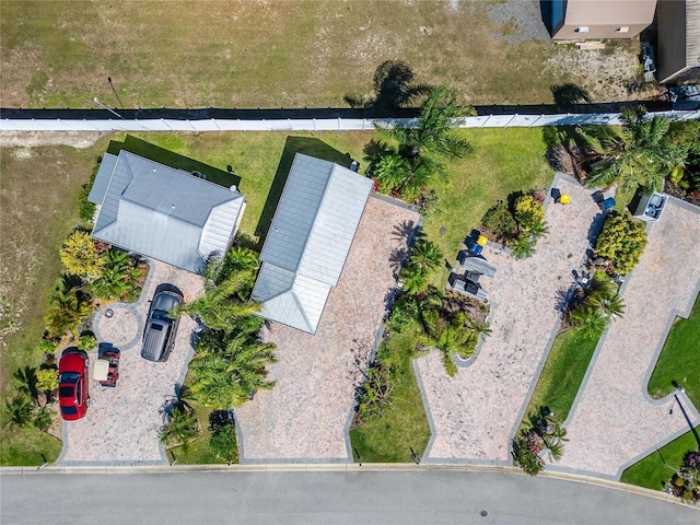 drone / aerial view