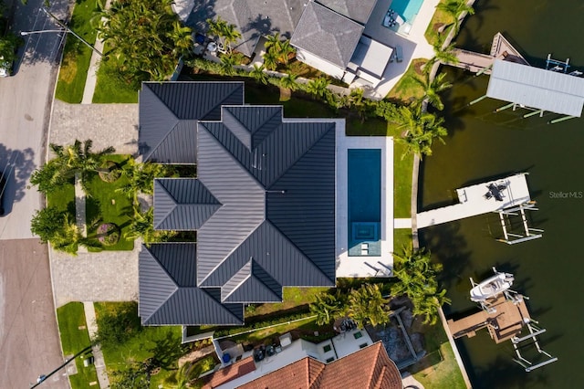 drone / aerial view