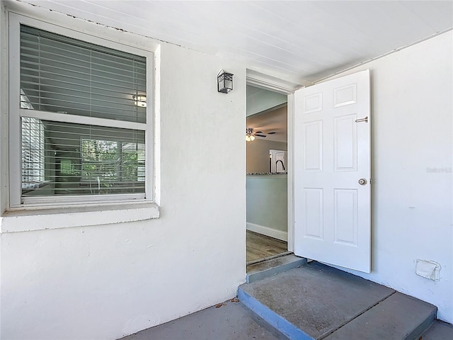 view of entrance to property