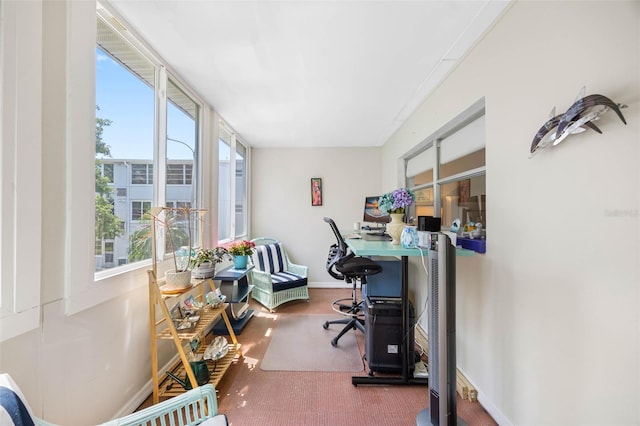 1000 79th Ave N Unit 211, Saint Petersburg, FL 33702 - office with baseboards