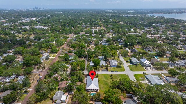 2623 57th St S, Gulfport, FL 33707 - drone / aerial view with a residential view