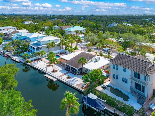 5430 Avenida Del Mare, Sarasota, FL 34242 - aerial view of residential area featuring a large body of water