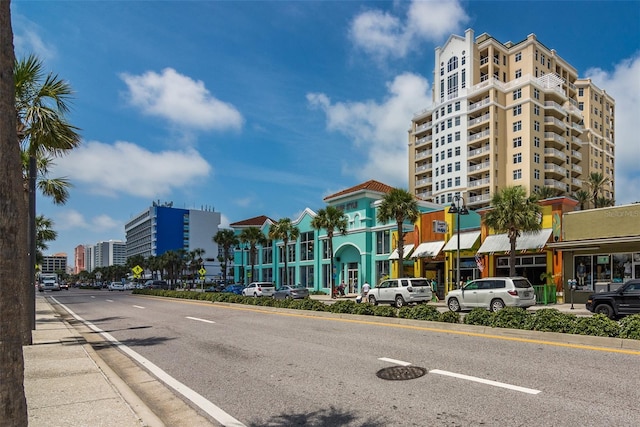 view of commercial property
