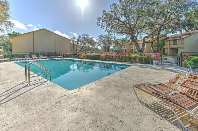 1424 Highland Ridge Cir, Brandon, FL 33510 - pool with a patio area and fence