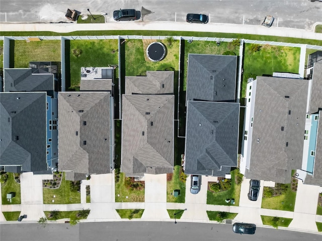 birds eye view of property featuring a residential view