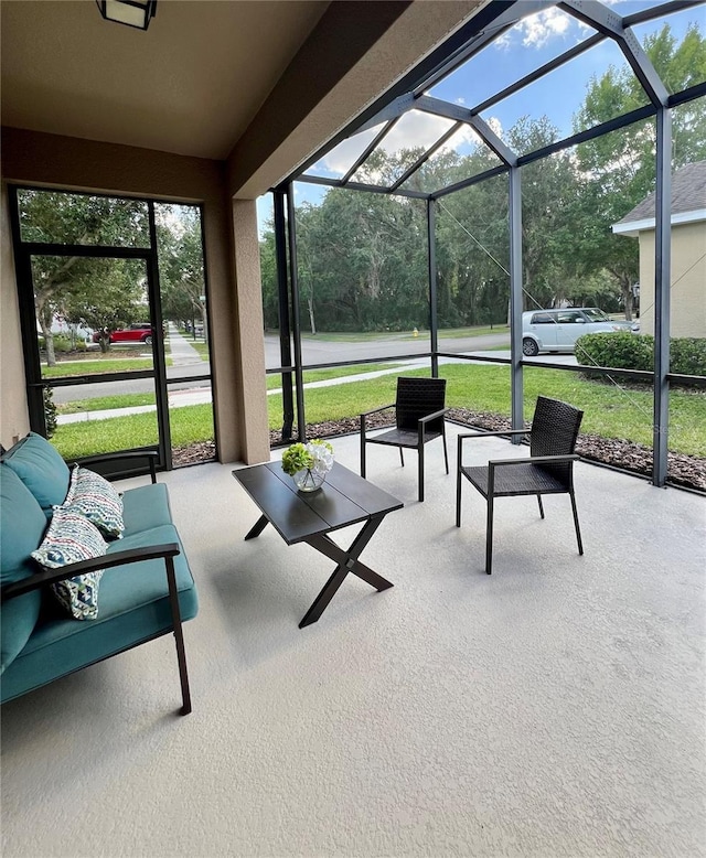 5221 Bannister Park Ln, Lithia, FL 33547 - view of sunroom