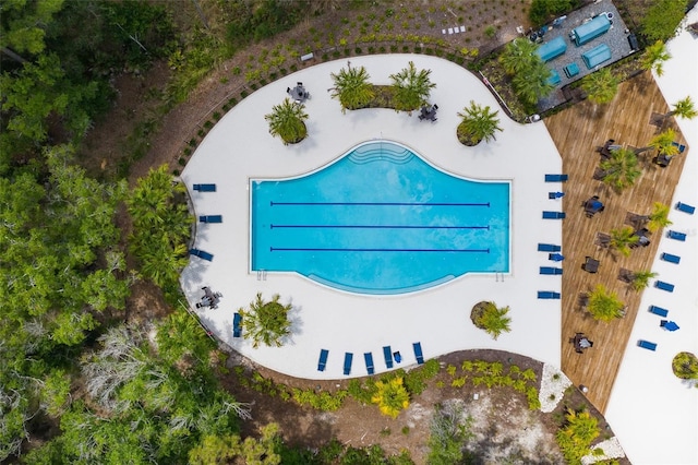 aerial view
