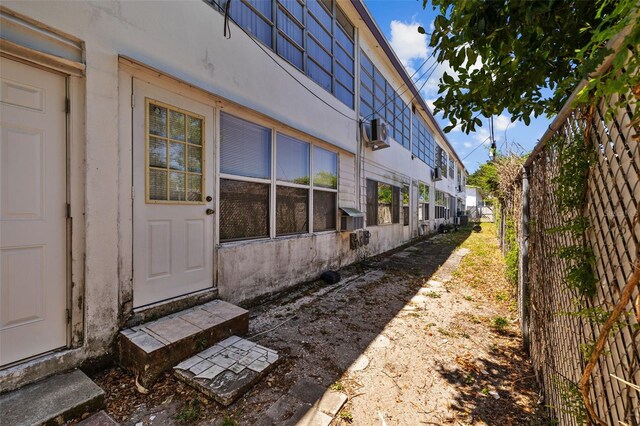 2366 Shelley St Unit 7, Clearwater, FL 33765 - view of side of home with fence and stucco siding