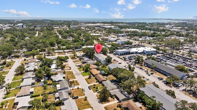 2366 Shelley St Unit 7, Clearwater, FL 33765 - aerial view featuring a water view