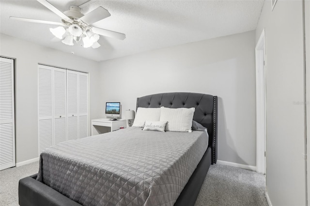 12736 Wood Trail Blvd, Tampa, FL 33625 - carpeted bedroom featuring baseboards and a ceiling fan
