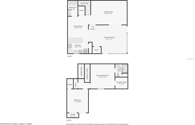 12736 Wood Trail Blvd, Tampa, FL 33625 - plan
