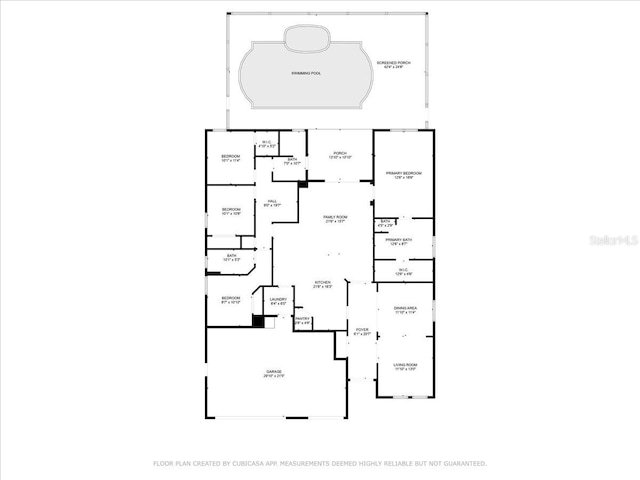 8202 Pinewood Run Ct, Tampa, FL 33647 - home floor plan